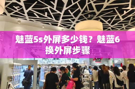 魅蓝5s外屏多少钱？魅蓝6换外屏步骤