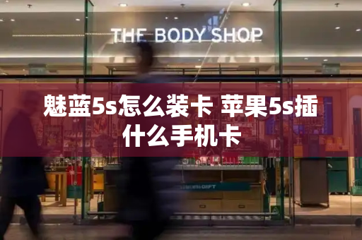 魅蓝5s怎么装卡 苹果5s插什么手机卡