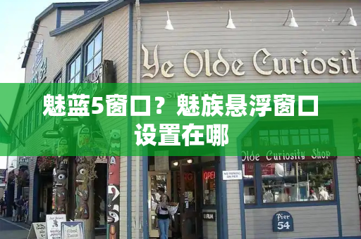魅蓝5窗口？魅族悬浮窗口设置在哪