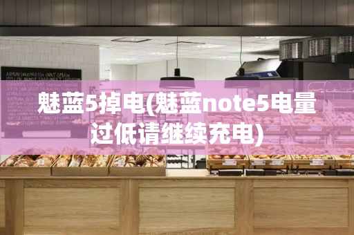 魅蓝5掉电(魅蓝note5电量过低请继续充电)
