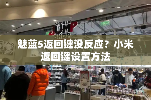 魅蓝5返回键没反应？小米返回键设置方法