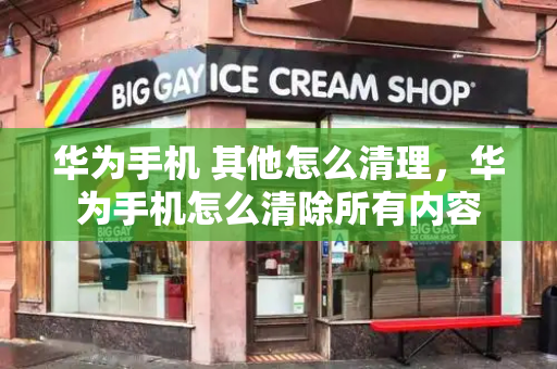 华为手机 其他怎么清理，华为手机怎么清除所有内容-第1张图片-星选测评