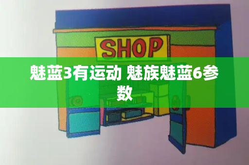 魅蓝3有运动 魅族魅蓝6参数
