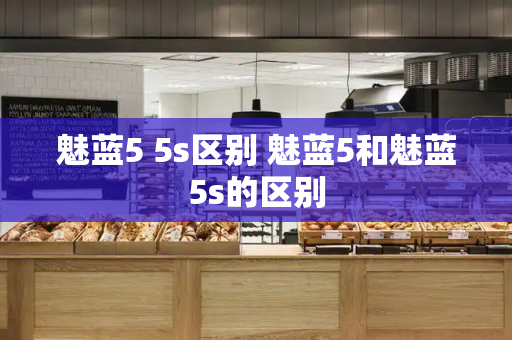 魅蓝5 5s区别 魅蓝5和魅蓝5s的区别-第1张图片-星选测评