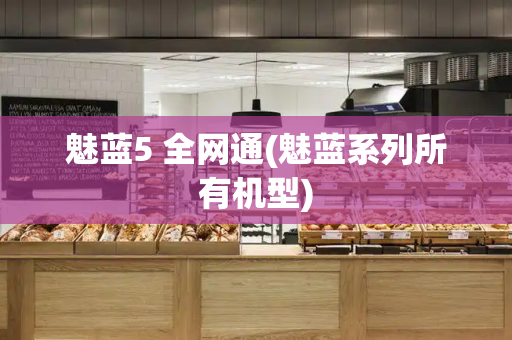 魅蓝5 全网通(魅蓝系列所有机型)-第1张图片-星选测评