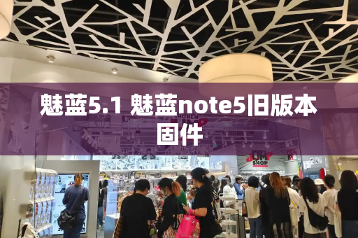 魅蓝5.1 魅蓝note5旧版本固件