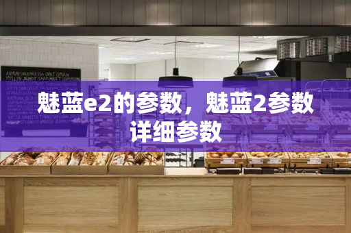 魅蓝e2的参数，魅蓝2参数详细参数