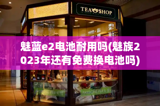 魅蓝e2电池耐用吗(魅族2023年还有免费换电池吗)