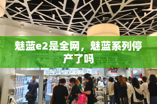 魅蓝e2是全网，魅蓝系列停产了吗