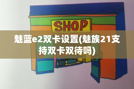 魅蓝e2双卡设置(魅族21支持双卡双待吗)