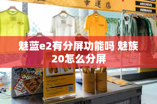 魅蓝e2有分屏功能吗 魅族20怎么分屏