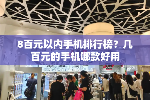 8百元以内手机排行榜？几百元的手机哪款好用-第1张图片-星选测评