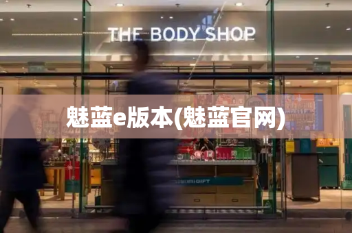 魅蓝e版本(魅蓝官网)