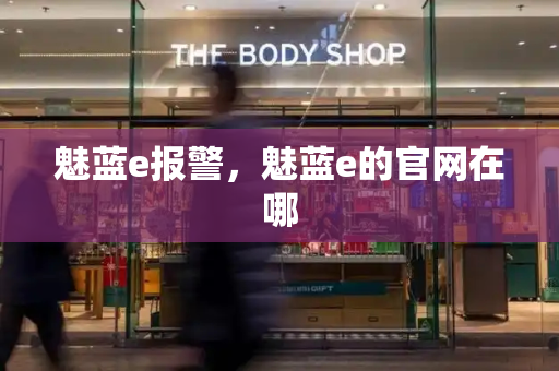 魅蓝e报警，魅蓝e的官网在哪