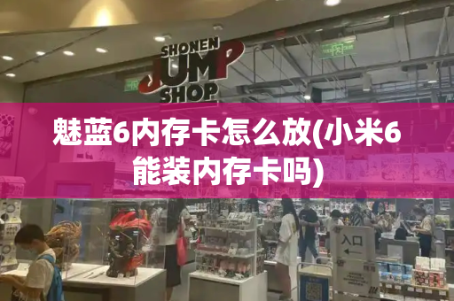 魅蓝6内存卡怎么放(小米6能装内存卡吗)-第1张图片-星选测评