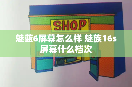 魅蓝6屏幕怎么样 魅族16s屏幕什么档次-第1张图片-星选测评