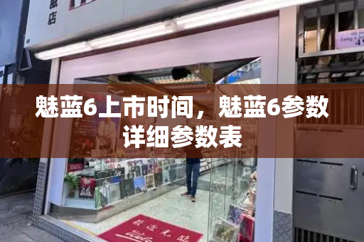 魅蓝6上市时间，魅蓝6参数详细参数表