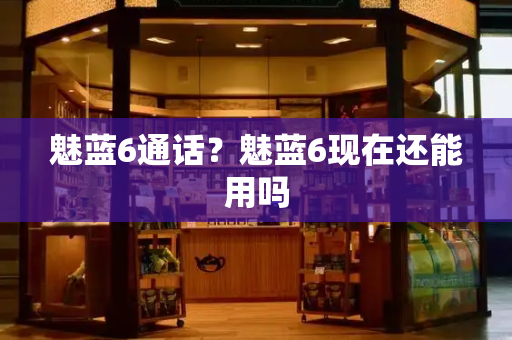 魅蓝6通话？魅蓝6现在还能用吗-第1张图片-星选测评