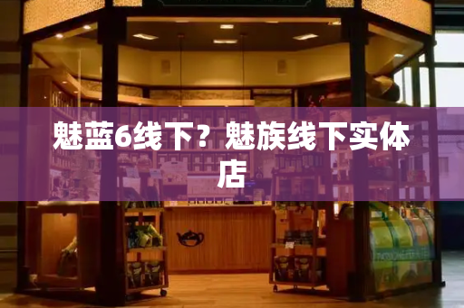 魅蓝6线下？魅族线下实体店-第1张图片-星选测评