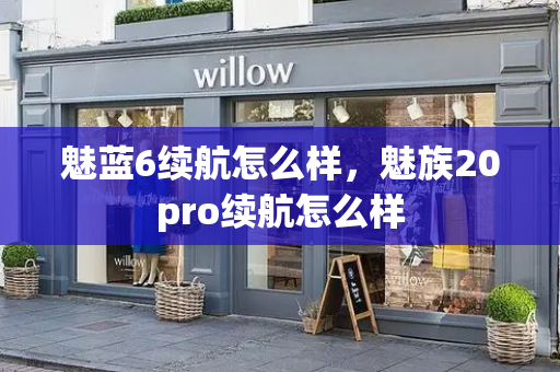 魅蓝6续航怎么样，魅族20pro续航怎么样-第1张图片-星选测评