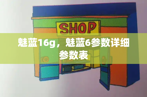 魅蓝16g，魅蓝6参数详细参数表
