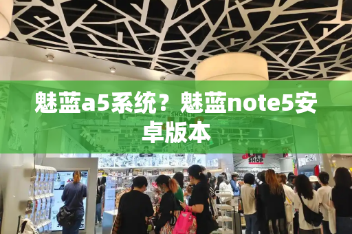 魅蓝a5系统？魅蓝note5安卓版本