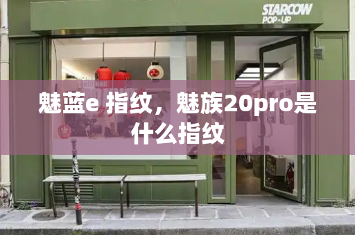 魅蓝e 指纹，魅族20pro是什么指纹