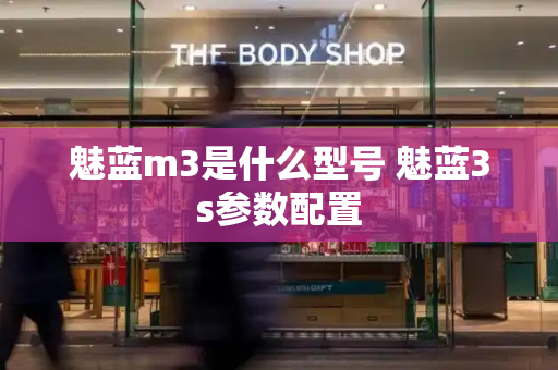 魅蓝m3是什么型号 魅蓝3s参数配置
