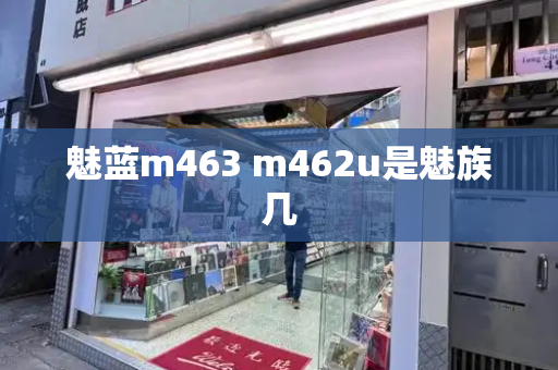 魅蓝m463 m462u是魅族几-第1张图片-星选测评