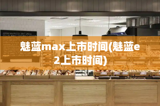 魅蓝max上市时间(魅蓝e2上市时间)-第1张图片-星选测评