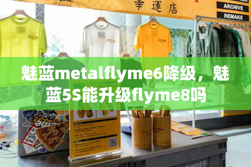 魅蓝metalflyme6降级，魅蓝5S能升级flyme8吗-第1张图片-星选测评