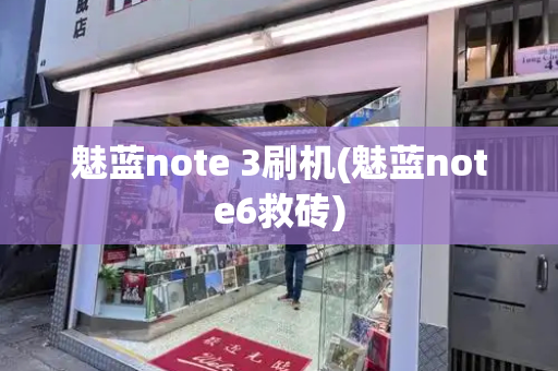 魅蓝note 3刷机(魅蓝note6救砖)