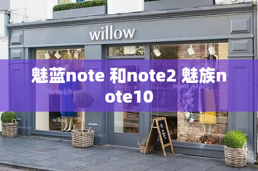 魅蓝note 和note2 魅族note10-第1张图片-星选测评