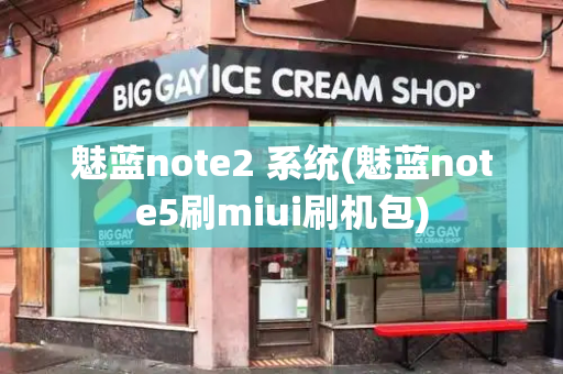 魅蓝note2 系统(魅蓝note5刷miui刷机包)-第1张图片-星选测评
