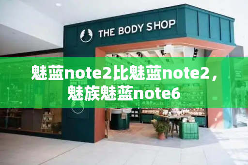 魅蓝note2比魅蓝note2，魅族魅蓝note6-第1张图片-星选测评