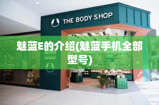 魅蓝E的介绍(魅蓝手机全部型号)-第1张图片-星选测评