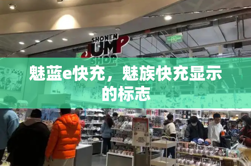 魅蓝e快充，魅族快充显示的标志