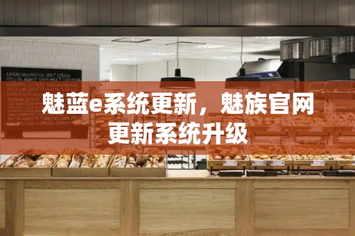 魅蓝e系统更新，魅族官网更新系统升级-第1张图片-星选测评