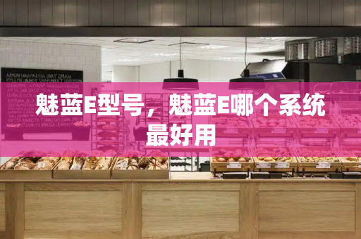 魅蓝E型号，魅蓝E哪个系统最好用