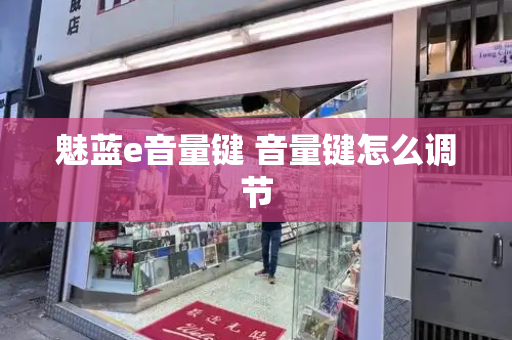 魅蓝e音量键 音量键怎么调节-第1张图片-星选测评