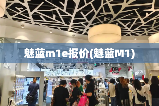 魅蓝m1e报价(魅蓝M1)