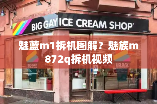 魅蓝m1拆机图解？魅族m872q拆机视频-第1张图片-星选测评