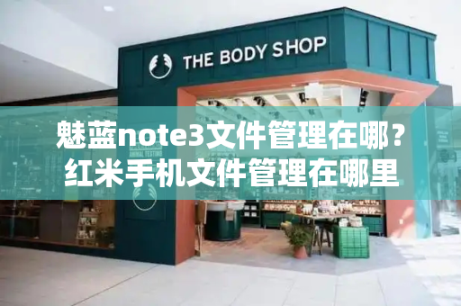 魅蓝note3文件管理在哪？红米手机文件管理在哪里