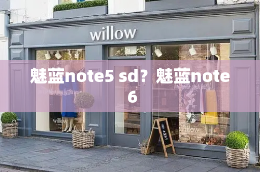 魅蓝note5 sd？魅蓝note 6