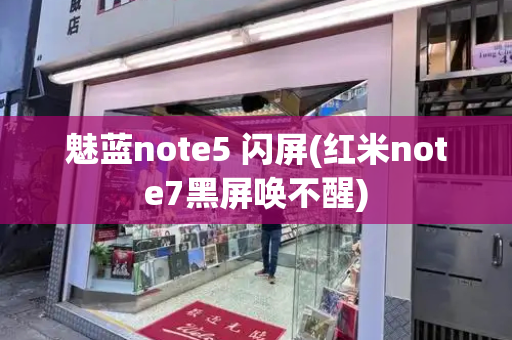 魅蓝note5 闪屏(红米note7黑屏唤不醒)-第1张图片-星选测评