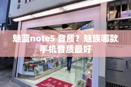 魅蓝note5 音质？魅族哪款手机音质最好-第1张图片-星选测评