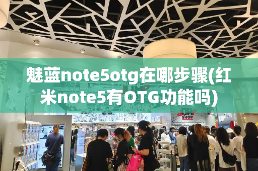 魅蓝note5otg在哪步骤(红米note5有OTG功能吗)