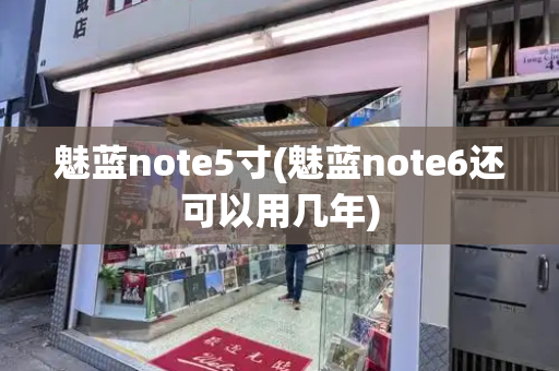 魅蓝note5寸(魅蓝note6还可以用几年)