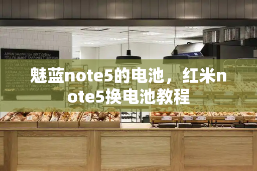 魅蓝note5的电池，红米note5换电池教程