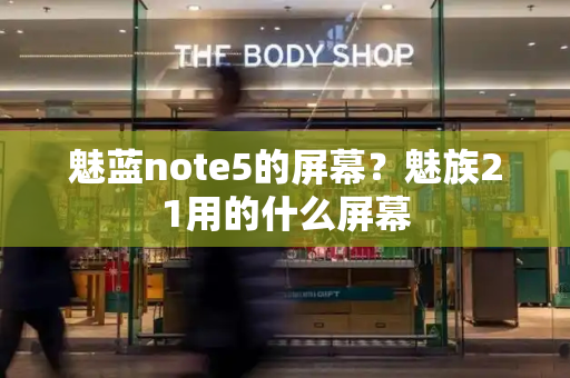 魅蓝note5的屏幕？魅族21用的什么屏幕-第1张图片-星选测评